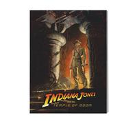 Canevas Imprimer Film Cinéma Le Temple Maudit=6559 Diy Installer 40x50cm Sur Toil