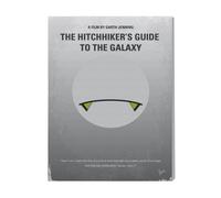 Canevas Imprimer Film Cinéma No035 Mon Guide D'auto-Stoppeur Affiche De Film Minimale Simple Se...=3332 Diy Installer 40x50cm Sur Toil