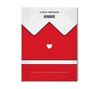 Canevas Imprimer Film Cinéma No1027 Mon Annie Minimal=4398 Diy Installer 40x50cm Sur Toil