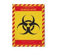 Canevas Imprimer Film Cinéma No1029 Mes 28 Jours Plus Tard=3981 Diy Installer 40x50cm Sur Toil