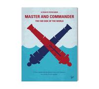 Canevas Imprimer Film Cinéma No1060 Mon Maître Et Virgule=4632 Diy Installer 40x50cm Sur Toi