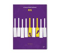 Canevas Imprimer Film Cinéma No1218 Mon Grand=3569 Diy Installer 40x50cm Sur Toil