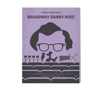 Canevas Imprimer Film Cinéma No363 Mon Affiche De Film Minimale Broadway Danny Rose En H ...=8519 Diy Installer 40x50cm Sur Toil