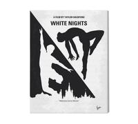 Canevas Imprimer Film Cinéma No554 Affiche De Film Minimale Mes Nuits Blanches Une Expatriée...=6396 Diy Installer 40x50cm Sur Toi