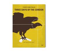 Canevas Imprimer Film Cinéma No659 Mes Trois Jours Du Condor Affiche De Film Minimale...=8430 Diy Installer 40x50cm Sur Toil