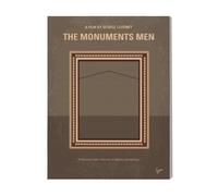Canevas Imprimer Film Cinéma No845 Mon Affiche Du Film Les Monuments Men=7054 Diy Installer 40x50cm Sur Toil