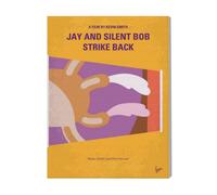 Canevas Imprimer Film Cinéma No889 Mon Jay Et Silent Bob Contre-Attaquent Mo Minimal=3234 Diy Installer 40x50cm Sur Toil