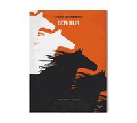 Canevas Imprimer Film Cinéma No989 Mon Ben Hur=3365 Diy Installer 40x50cm Sur Toil