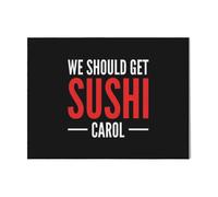 Canevas Imprimer Film Cinéma Nous Devrions Avoir Des Sushis Carol=1291 Diy Installer 40x50cm Sur Toil