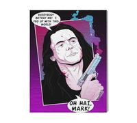 Canevas Imprimer Film Cinéma Ouais... C'est Ce Que C'est.=2284 Diy Installer 40x50cm Sur Toil