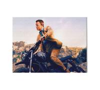 Canevas Imprimer Film Cinéma Pas Le Temps De Mourir=1404 Diy Installer 40x50cm Sur Toil