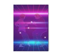 Canevas Imprimer Film Cinéma Pulp Fiction Danse 2=6263 Diy Installer 40x50cm Sur Toil