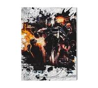 Canevas Imprimer Film Cinéma Robocop 2=5052 Diy Installer 40x50cm Sur Toil