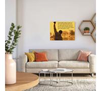 Canevas Imprimer Film Cinéma Rocky Balboa Jaune=2 Diy Installer 40x50cm Sur Toil