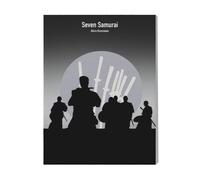 Canevas Imprimer Film Cinéma Sept Samouraïs=7599 Diy Installer 40x50cm Sur Toi