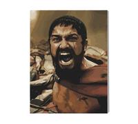 Canevas Imprimer Film Cinéma Soldat Guerrier Spartiate=2460 Diy Installer 40x50cm Sur Toil