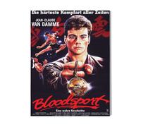 Canevas Imprimer Film Cinéma Sport Sanguin Van Damme=9900 Diy Installer 40x50cm Sur Toil