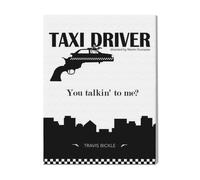 Canevas Imprimer Film Cinéma Tu Me Parles - Le Chauffeur De Taxi Travis Bickle Est Un ...=1599 Diy Installer 40x50cm Sur Toil