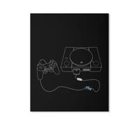 Canevas Imprimer Ligne Playstation Sans Cadre 40x50cm Diy Installer