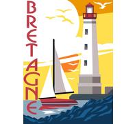 Canevas Margot Bretagne 40x30cm - Mrcu722355