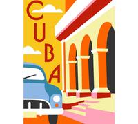 Canevas Margot Cuba 40x30cm - Mrcu722364