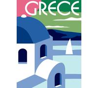 Canevas Margot Grèce 40x30cm - Mrcu722365