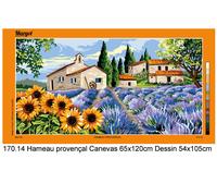 Canevas Margot Hameau Provencal 65x120 Cm - Mrc17014