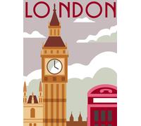 Canevas Margot N24 London 40x30cm - Mrcu722369