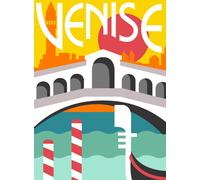 Canevas Margot Venise 40x30cm - Mrcu722361