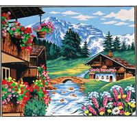 Canevas - MARGOT - Pénélope Antique - 60x70cm - Imprimé - Fabriqué en France