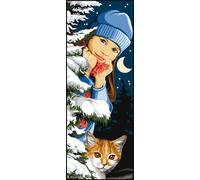 Canevas Pénélope Antique Cache Cache D'hiver 25x60cm