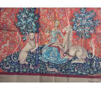 Canevas Pénélope Antique Dame À La Licorne La Vue 65x80cm