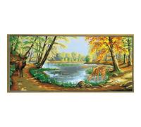 Canevas Pénélope Antique En Forêt 65x130cm - Mrc1733094