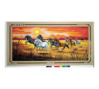Canevas Pénélope Antique La Horde 65x130cm - Mrc1733005
