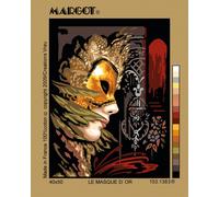 Canevas Pénélope Antique Le Masque D'or 40x50cm - Mrc1531383