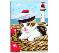 Canevas Pénélope Antique Le Petit Marin 30x40cm