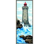 Canevas Pénélope Antique Le Phare 25x60cm - Mrcu62172