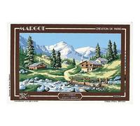 Canevas Pénélope Antique Le Torrent 45x65cm - Mrc1035008