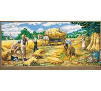 Canevas Pénélope Antique Les Moissons À L'ancienne 65x130cm