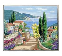 Canevas Pénélope Antique Méditerranée 60x70cm - Mrc1345121