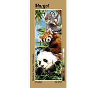 Canevas Pénélope Antique Pêle Mêle Pelage 25x60cm - Mrcu62253