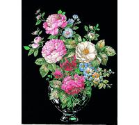Canevas Pénélope Antique Vase De Fleurs 65x80cm - Mrc1432236
