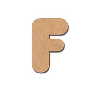 Canevas pour enfant Loisirs créatifs - Lettre en bois 7 cm F
