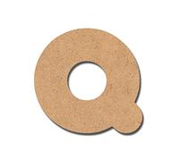 Canevas pour enfant Loisirs créatifs - Lettre en bois 7 cm Q