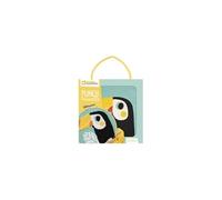Avenue Mandarine Kit point de croix MY MANDARINE KC152C – Punch Needle 18×18 cm Dès 6 ans Toucan
