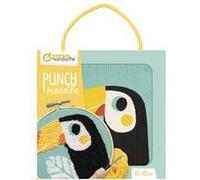 Canevas - Punch Needle - Toucan - Enfant - Avec tambour et accessoires