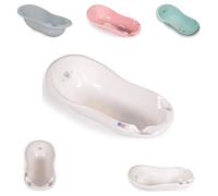 Cangaroo Baby Baignoire Ours 100 cm 2138, Écoulement d'eau, Tapis antidérapant, coloris:résolument