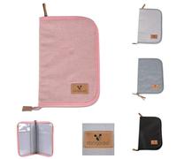 Cangaroo Baby Porte-documents Liam avec fermeture éclair, protège les documents, coloris:rose