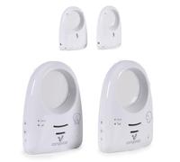 Cangaroo babyphone Harmony, communication bidirectionnelle, réglage du volume, coloris:blanc