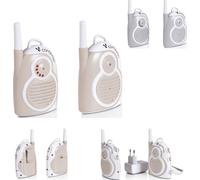 Cangaroo Babyphone Mommy's Sense Portée jusqu'à 1,3 km, 2 canaux Indicateur de batterie beige